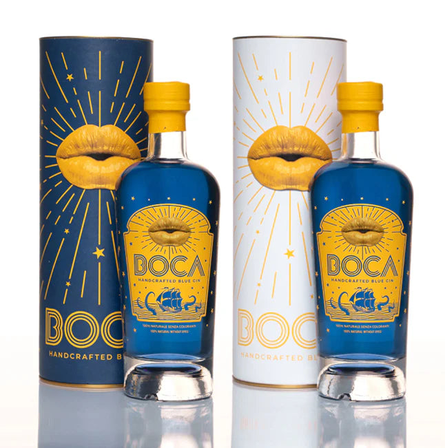 BOCA Handcrafted Blue Gin - Confezione regalo doppia