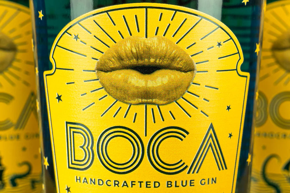 BOCA Handcrafted Blue Gin - Confezione da 3 bottiglie